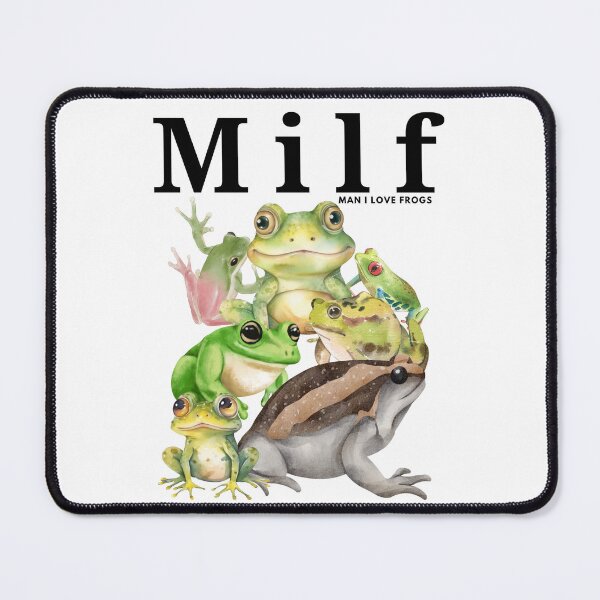 Item preview, Milf Man I Love Frogs, Cute Frogs, Frog Lover Design designed and sold by SAFORDO.