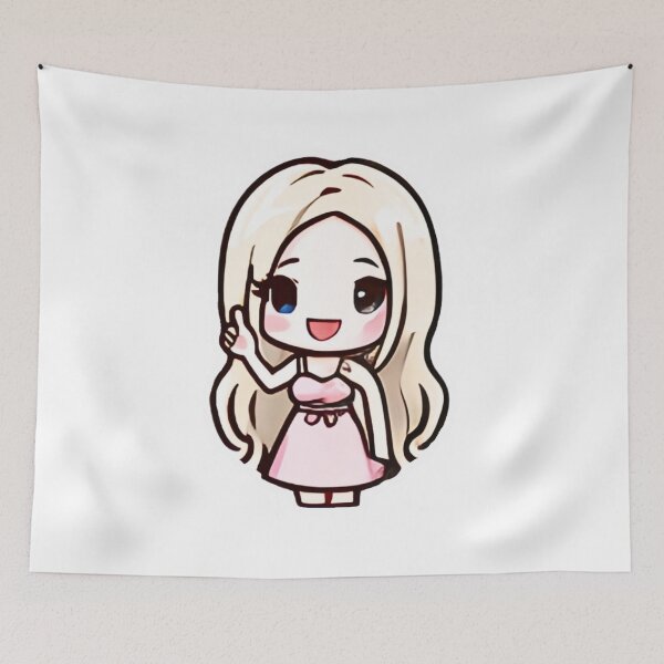 Item preview, Cute girl POWERFULLY GIF designed and sold by ClothingSmile.