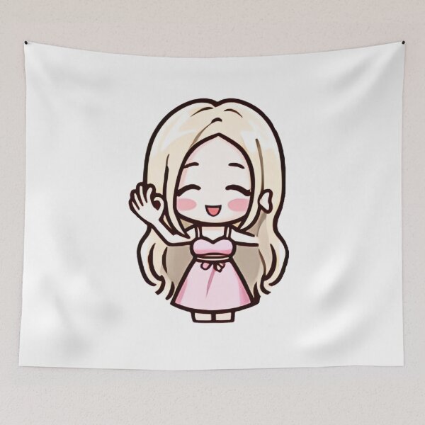 Item preview, Cute girl POWERFULLY GIF designed and sold by ClothingSmile.