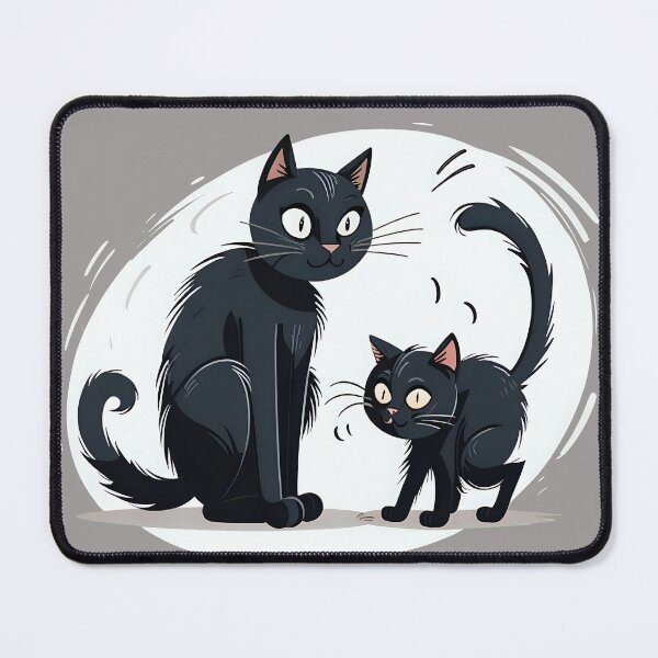 Item preview, Cats in the Dark Dance designed and sold by agaksiazek.
