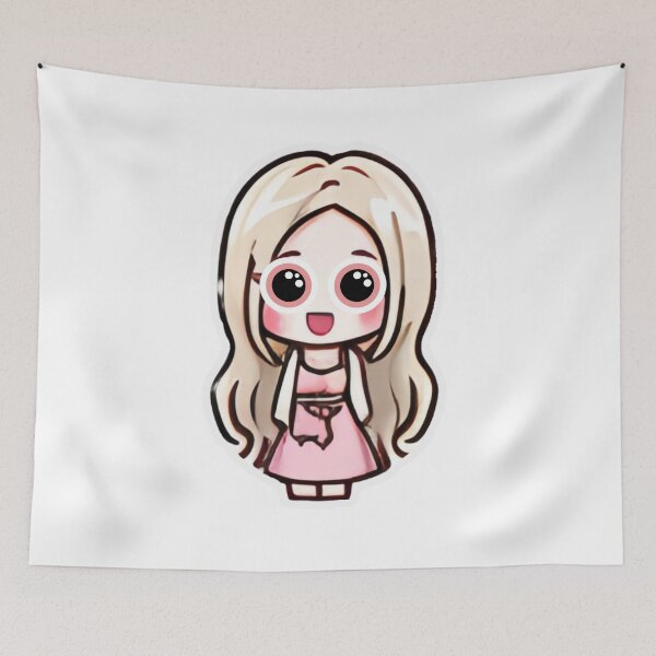 Item preview, Cute girl POWERFULLY GIF designed and sold by ClothingSmile.