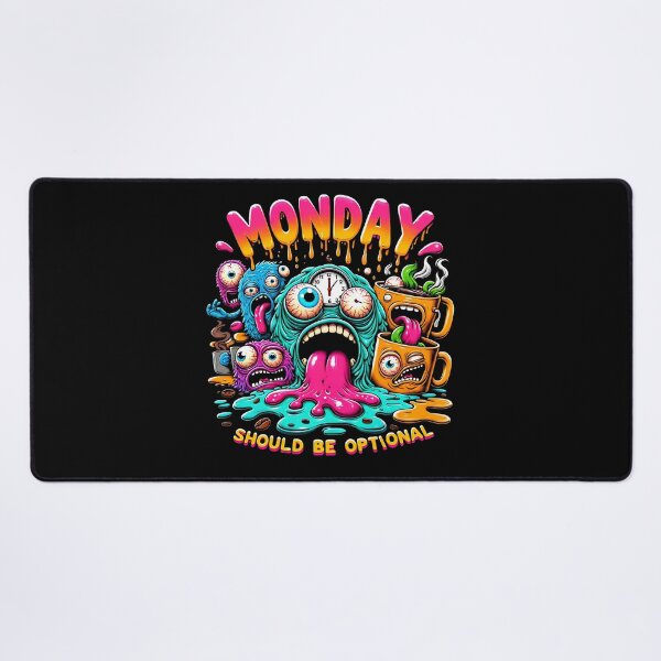Item preview, Monday Should Be Optional Funny designed and sold by Joyful-Park.