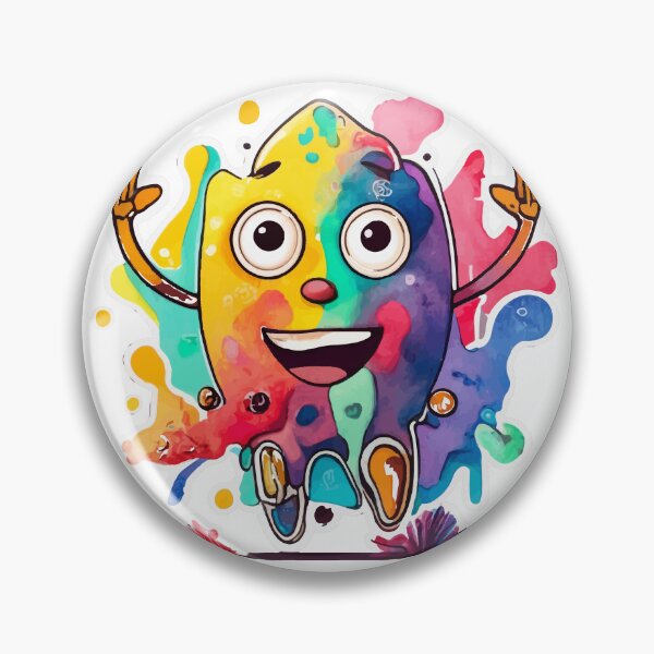 Item preview, Vibrant Watercolor Animation Character designed and sold by NiftyWrx.