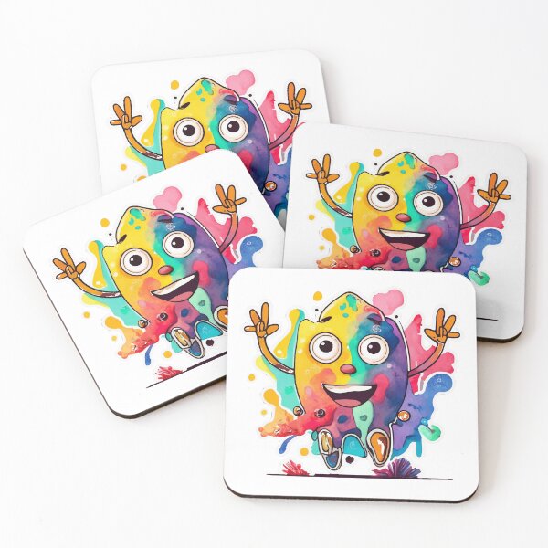 Item preview, Vibrant Watercolor Animation Character designed and sold by NiftyWrx.