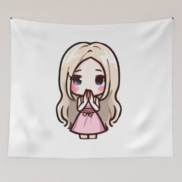 Item preview, Cute girl POWERFULLY GIF designed and sold by ClothingSmile.