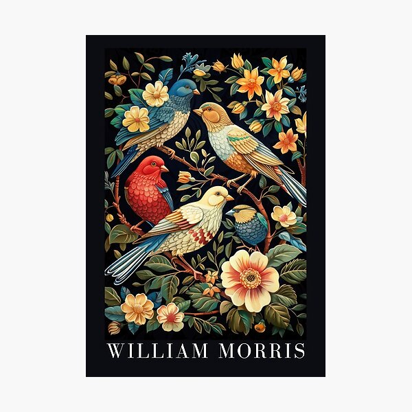 Aperçu de l'œuvre William Morris créée et vendue par ArtHouseNiklas.