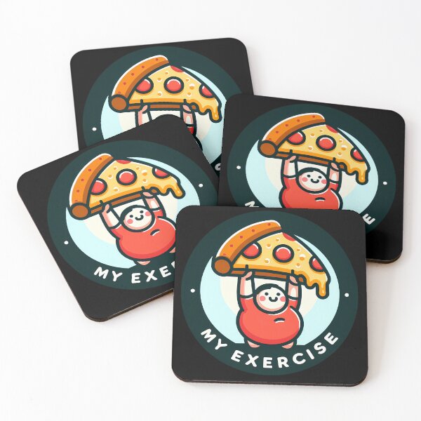 Item preview, Fat man and Pizza - High Resolution Illustration designed and sold by hello-ib.