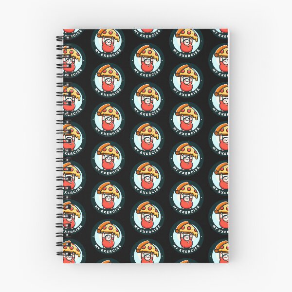 Item preview, Fat man and Pizza - High Resolution Illustration designed and sold by hello-ib.