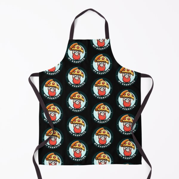 Item preview, Fat man and Pizza - High Resolution Illustration designed and sold by hello-ib.