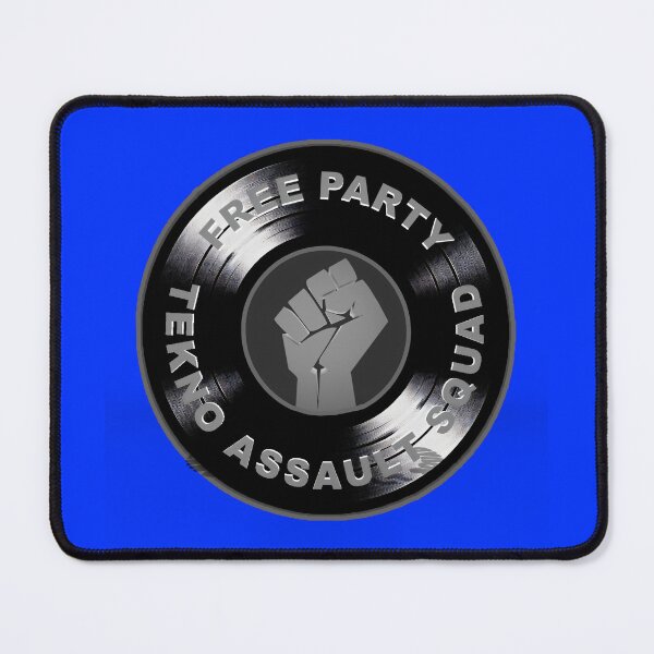Item preview, Tekno Assault Squad - Free Party Vinyl Emblem designed and sold by leyfinder.