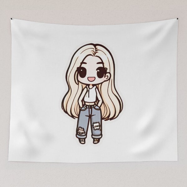 Item preview,  Cute girl POWERFULLY GIF designed and sold by ClothingSmile.