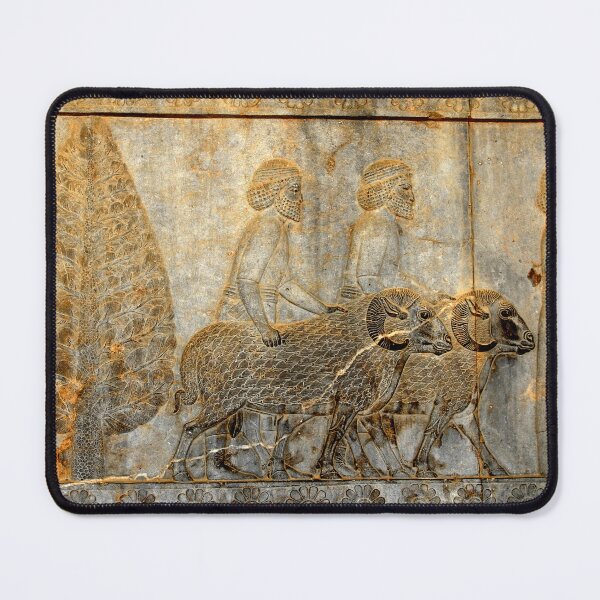 Item preview, Persians Envoys Bearing Gifts Relief Persepolis Persia Iran designed and sold by worldways.