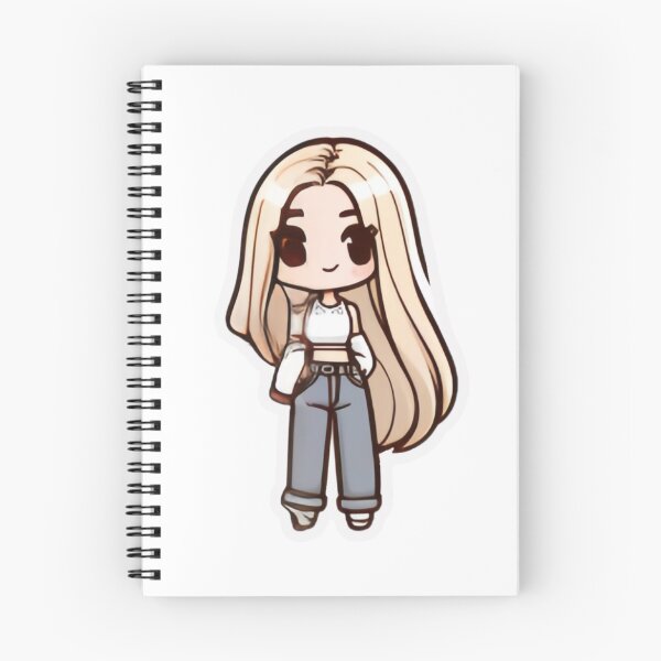 Item preview, Cute girl POWERFULLY GIF designed and sold by ClothingSmile.