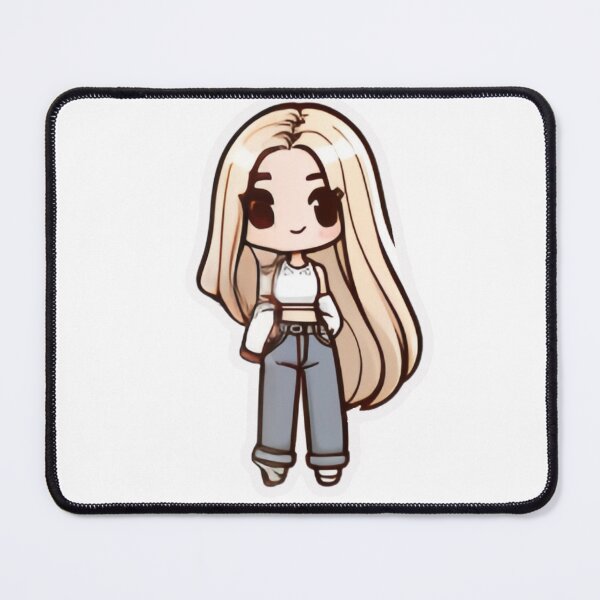 Item preview, Cute girl POWERFULLY GIF designed and sold by ClothingSmile.
