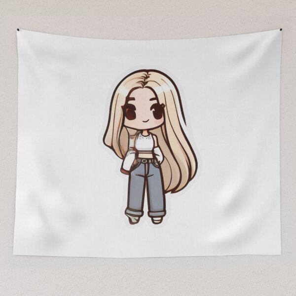 Item preview, Cute girl POWERFULLY GIF designed and sold by ClothingSmile.