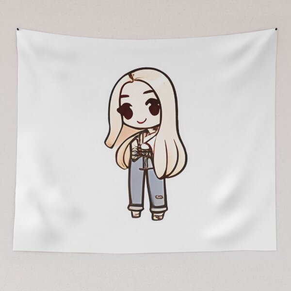 Item preview, Cute girl POWERFULLY GIF designed and sold by ClothingSmile.
