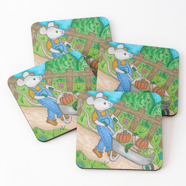 Item preview, Mouse Collecting His Vegetables designed and sold by Celestial.Mephisto.