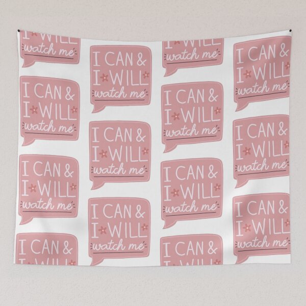 Item preview, I Can And I Will Watch Me  designed and sold by jennysselling.