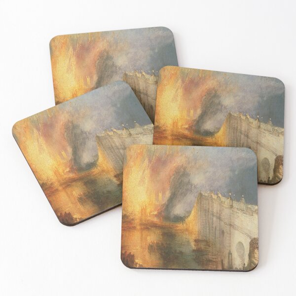 Item preview, The Burning of the Houses of Parliament - 1835 - J.M.W. Turner designed and sold by THASSON.