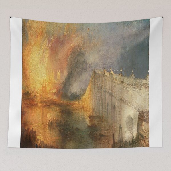 Item preview, The Burning of the Houses of Parliament - 1835 - J.M.W. Turner designed and sold by THASSON.