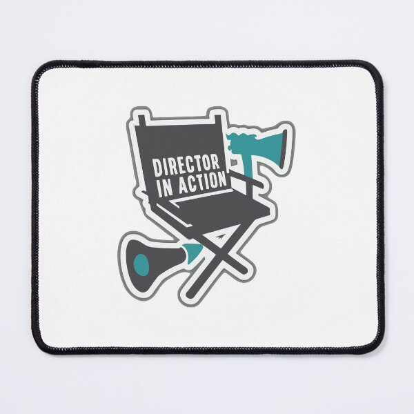 Item preview, Director in Action - Modern Filmmaker Silhouette designed and sold by NiftyWrx.