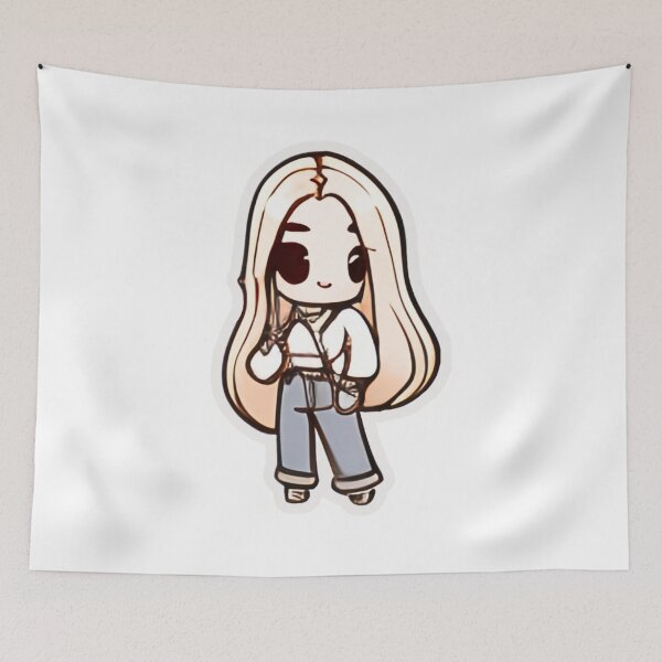 Item preview, Cute girl POWERFULLY GIF designed and sold by ClothingSmile.