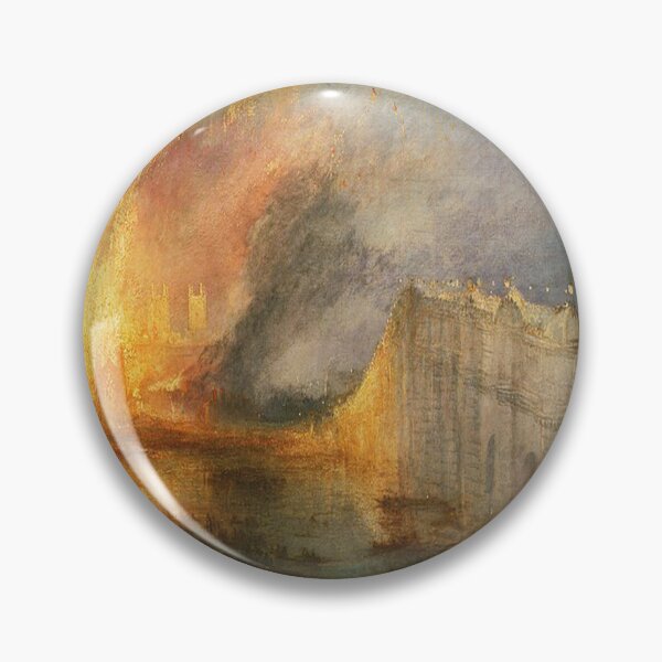 Item preview, The Burning of the Houses of Parliament - 1835 - J.M.W. Turner designed and sold by THASSON.