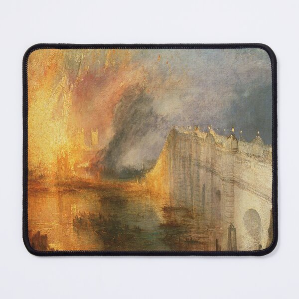 Item preview, The Burning of the Houses of Parliament - 1835 - J.M.W. Turner designed and sold by THASSON.