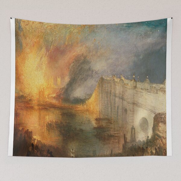 Item preview, The Burning of the Houses of Parliament - 1835 - J.M.W. Turner designed and sold by THASSON.