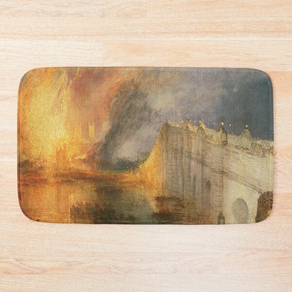 Item preview, The Burning of the Houses of Parliament - 1835 - J.M.W. Turner designed and sold by THASSON.