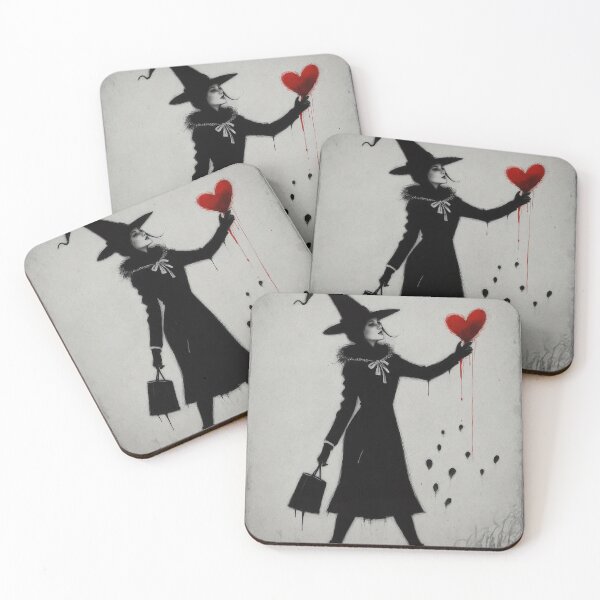 Item preview, Witch - banksy style designed and sold by oheslop.
