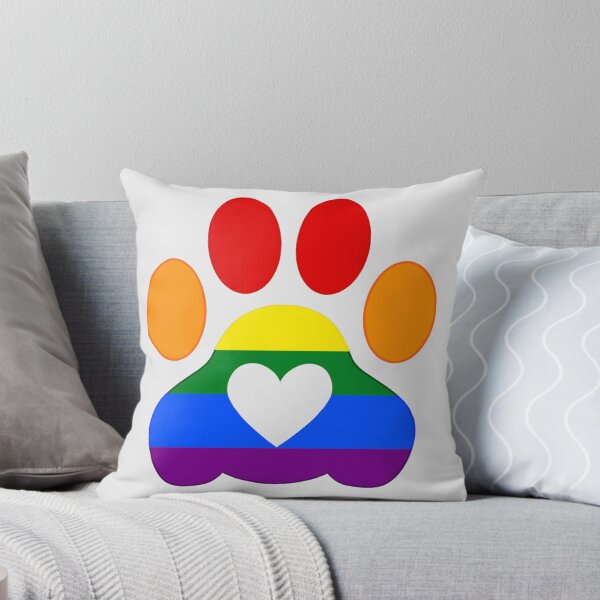 Item preview, Pride Cat Paw: Gay Pride designed and sold by SkyBlueArts.