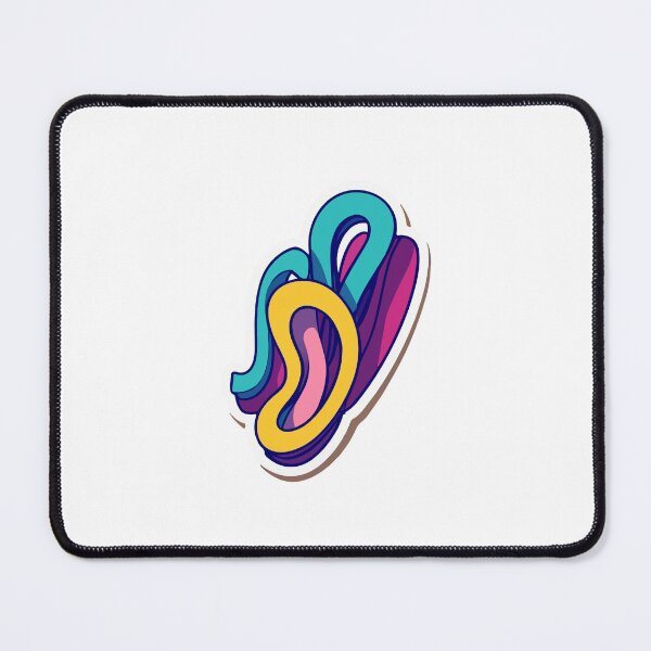 Item preview, Colorful Motion Path Abstract Art designed and sold by NiftyWrx.