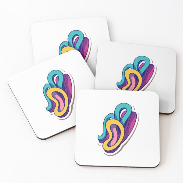 Item preview, Colorful Motion Path Abstract Art designed and sold by NiftyWrx.