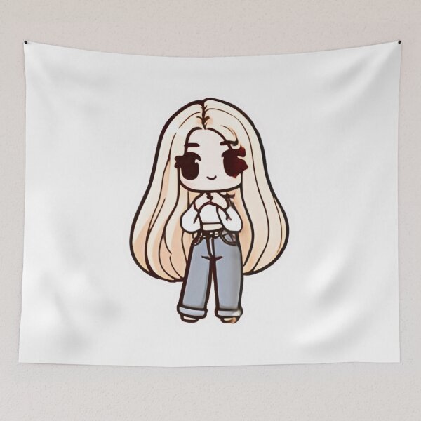 Item preview, Cute girl POWERFULLY GIF designed and sold by ClothingSmile.
