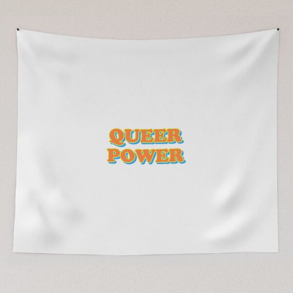 Item preview, queer power designed and sold by wordswithfonts.