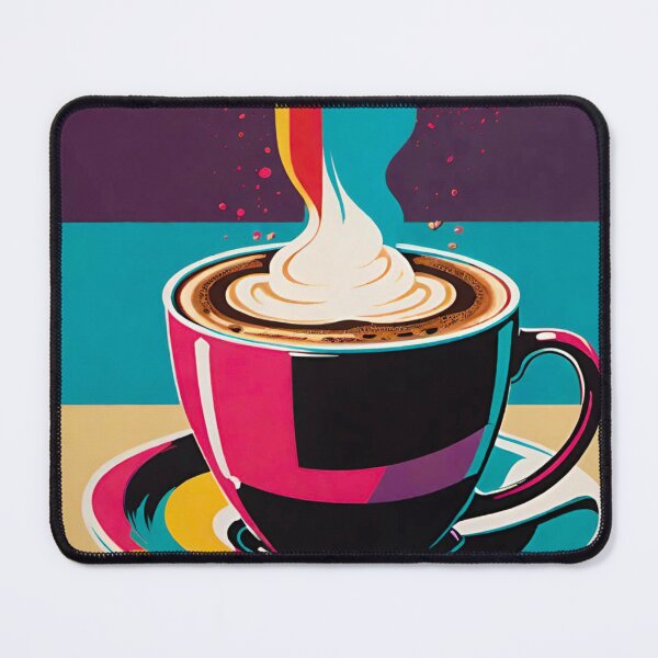 Item preview, Creamy Coffee Palette: Colorful Delight designed and sold by GrizzlyCollective.