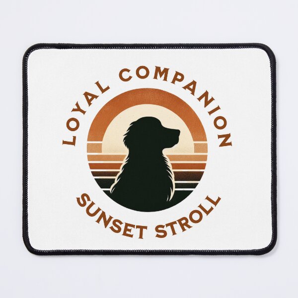 Item preview, Vintage Golden Retriever Sunset Memory designed and sold by KreativKulture.