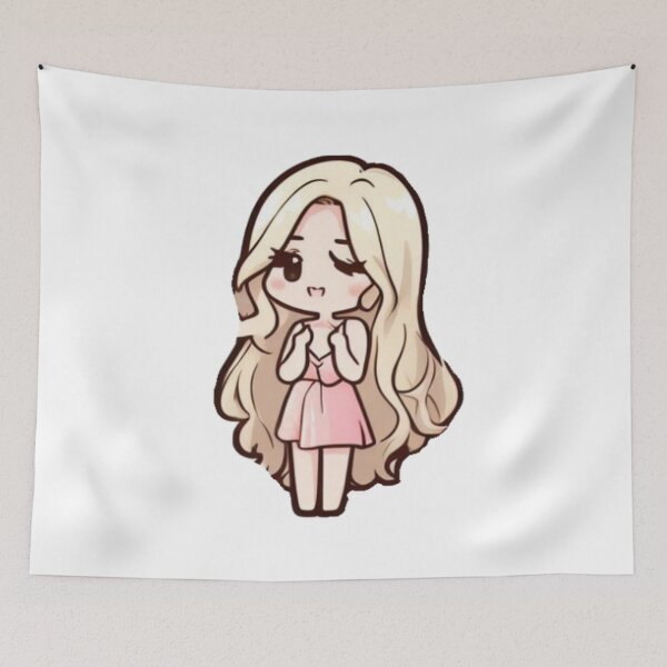 Item preview, Cute girl POWERFULLY GIF designed and sold by ClothingSmile.