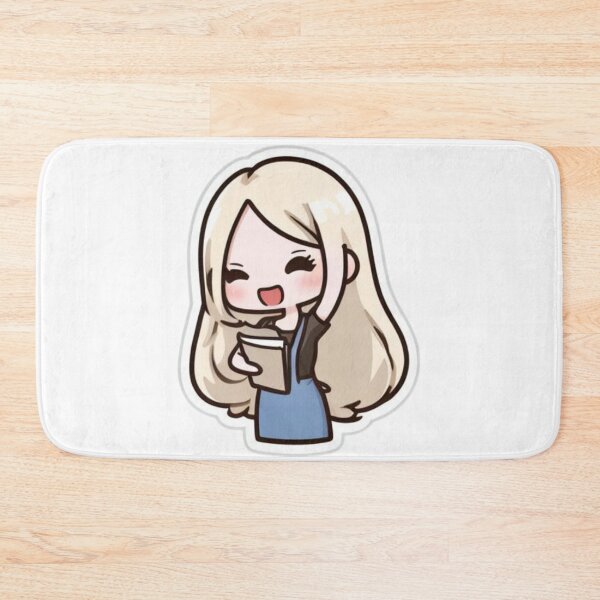 Item preview, Cute girl POWERFULLY GIF designed and sold by ClothingSmile.