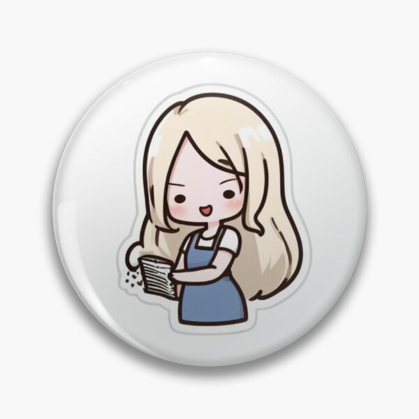 Item preview, Cute girl POWERFULLY GIF designed and sold by ClothingSmile.