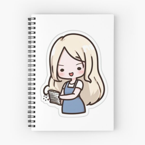 Item preview, Cute girl POWERFULLY GIF designed and sold by ClothingSmile.