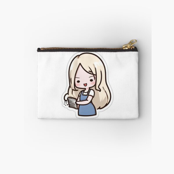 Item preview, Cute girl POWERFULLY GIF designed and sold by ClothingSmile.