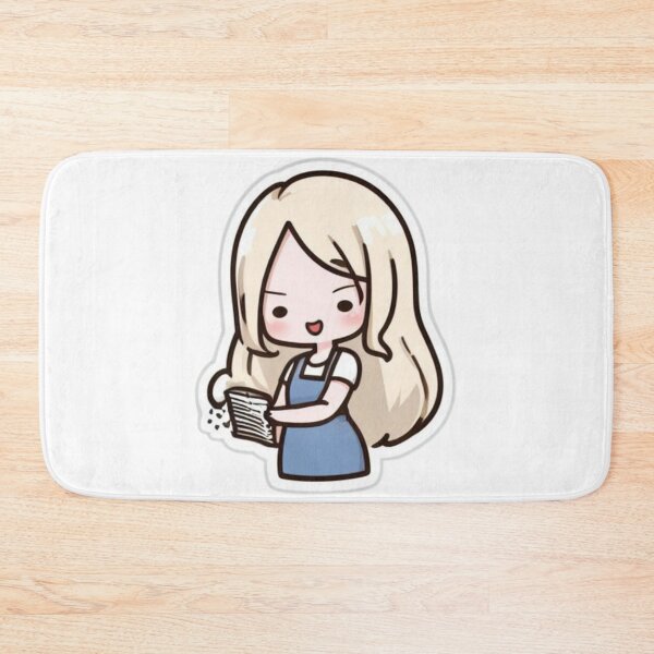 Item preview, Cute girl POWERFULLY GIF designed and sold by ClothingSmile.