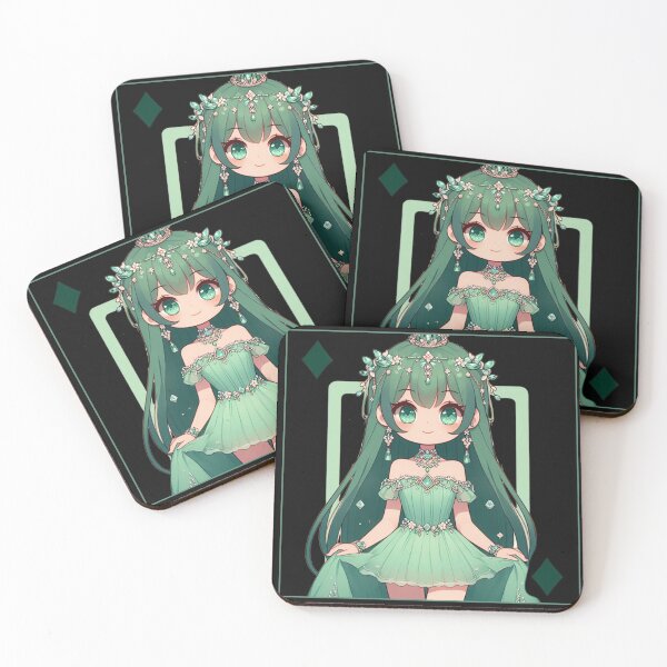 Item preview, Jade Kawaii girl designed and sold by Palmyr.