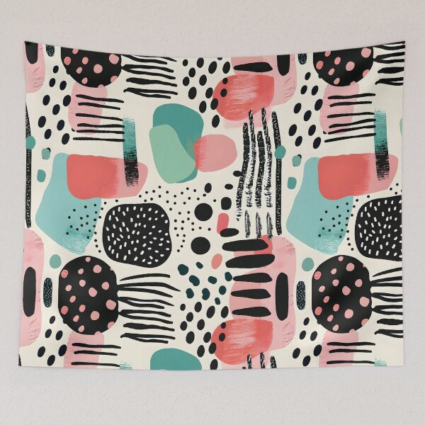Item preview, Scandinavian Style Abstract Pattern designed and sold by Snifferius.