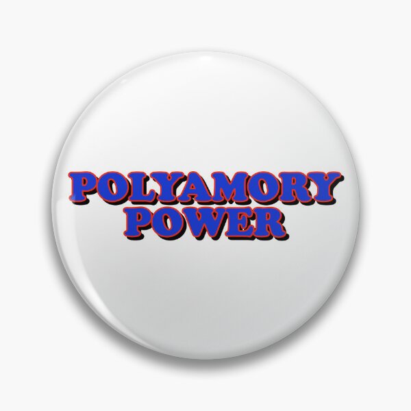 Item preview, polyamory power designed and sold by wordswithfonts.