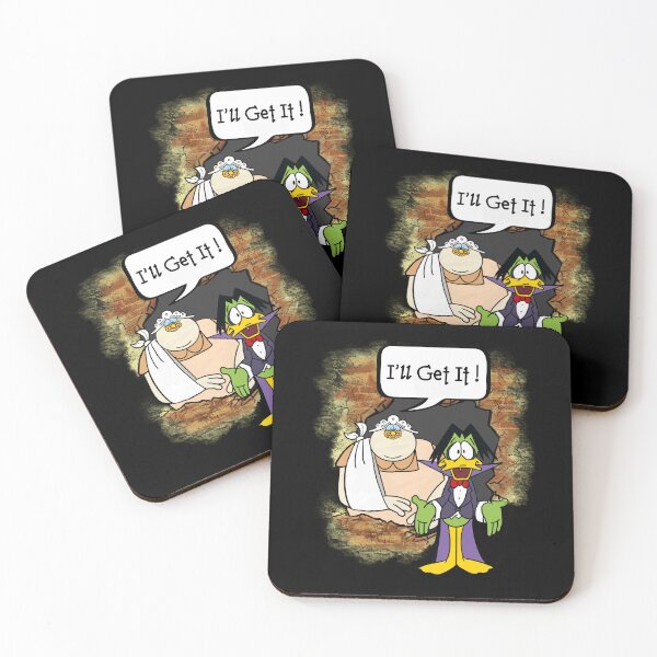 Item preview, Count Duckula and Nanny 1980s Retro Cartoon British Kids TV Nostalgia  designed and sold by Art-Speaks.