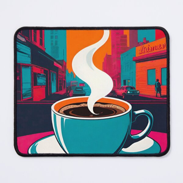 Item preview, Urban Brew: Colorful Coffee Delight in NYC designed and sold by GrizzlyCollective.