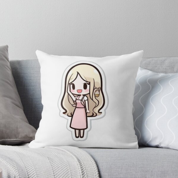 Item preview, Cute girl POWERFULLY GIF designed and sold by ClothingSmile.